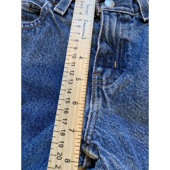 Gap Kids Girls Blue Jeans Easy Fit 7 Slim Medium Wash 5 Pocket EUC - Picture 4 of 11